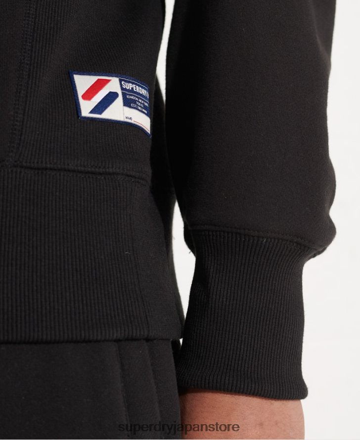 スポーツスタイルエッセンシャルクルーネックスウェットシャツ 男性 Superdry 衣類 黒 2J62PZ814