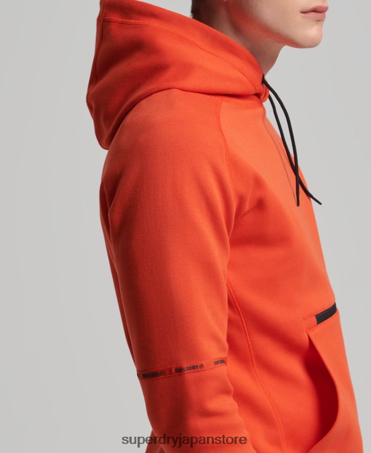 ハイテクパーカー 男性 Superdry 衣類 オレンジ 2J62PZ829