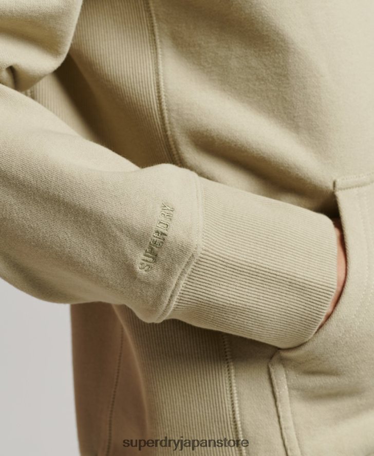 スポーツロゴクラブパーカー 男性 Superdry 衣類 ベージュ 2J62PZ850