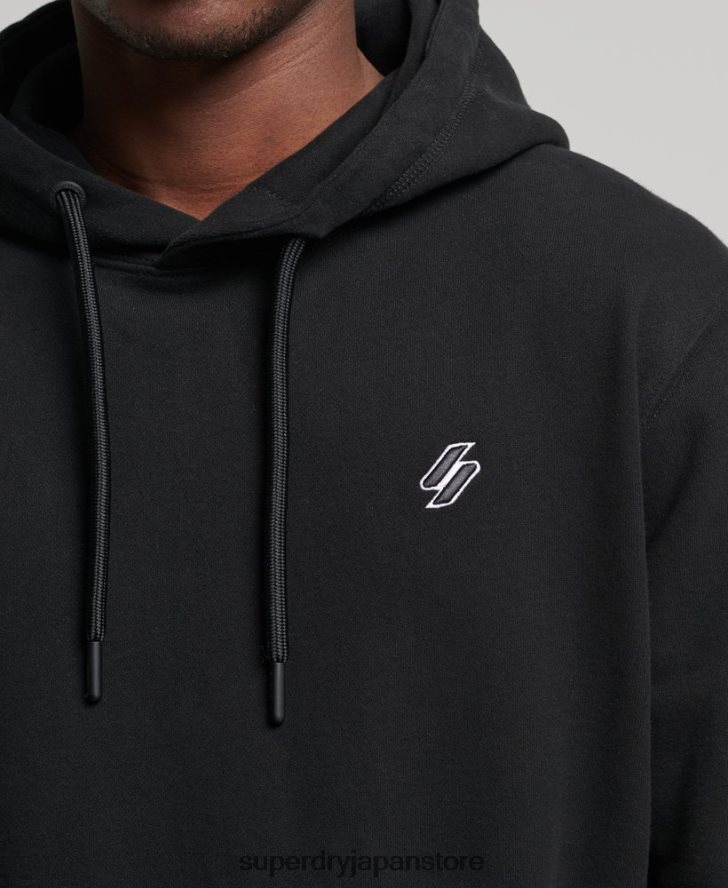 エッセンシャルパーカー 男性 Superdry 衣類 黒 2J62PZ861