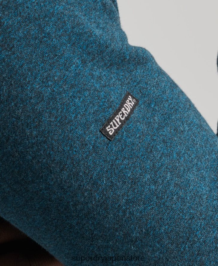 会場色調のパーカー 男性 Superdry 衣類 青 2J62PZ862