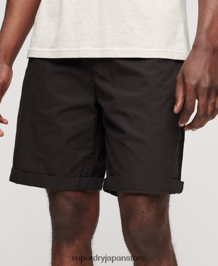 カーペンターショーツ 男性 Superdry 衣類 黒 2J62PZ87
