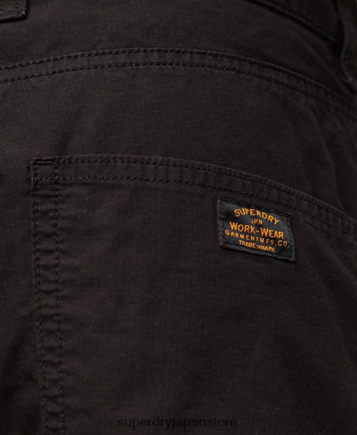 カーペンターショーツ 男性 Superdry 衣類 黒 2J62PZ87