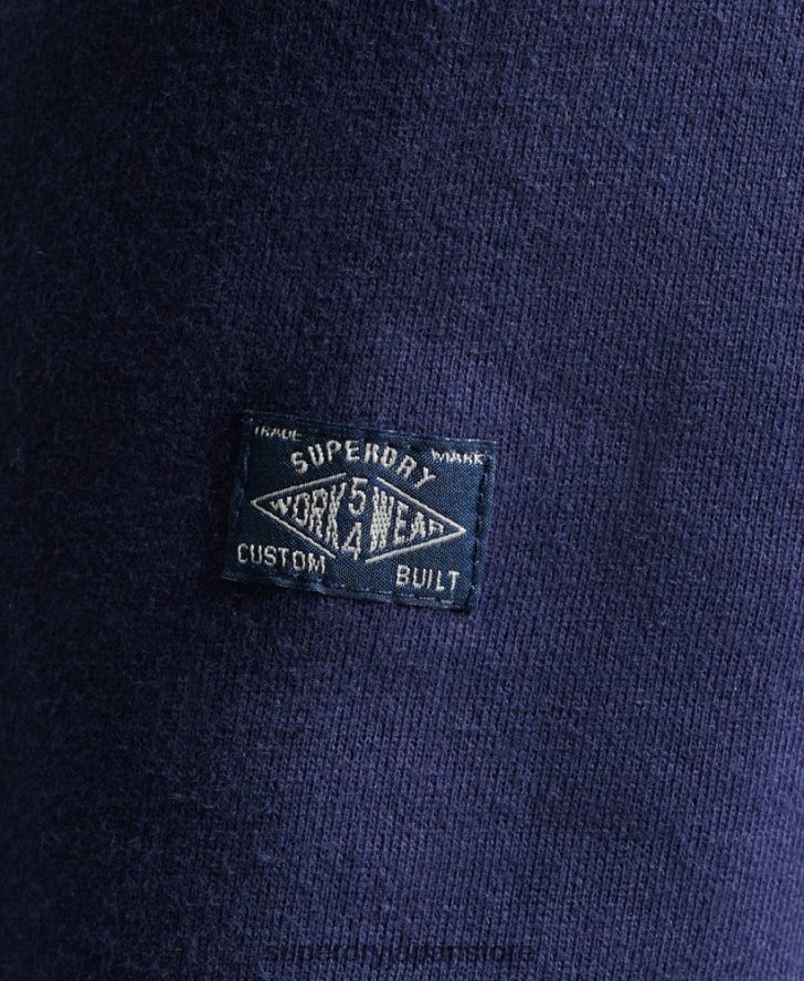 ヴィンテージコアロゴシーズンパーカー 男性 Superdry 衣類 海軍 2J62PZ883
