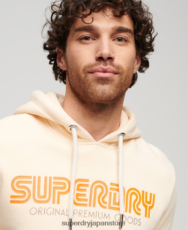 ヴィンテージレトロリピートパーカー 男性 Superdry 衣類 ヌード 2J62PZ90