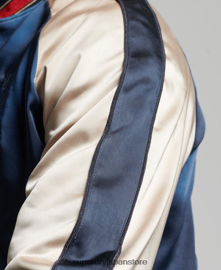 スカジャンジャケット 男性 Superdry 衣類 濃紺 2J62PZ904