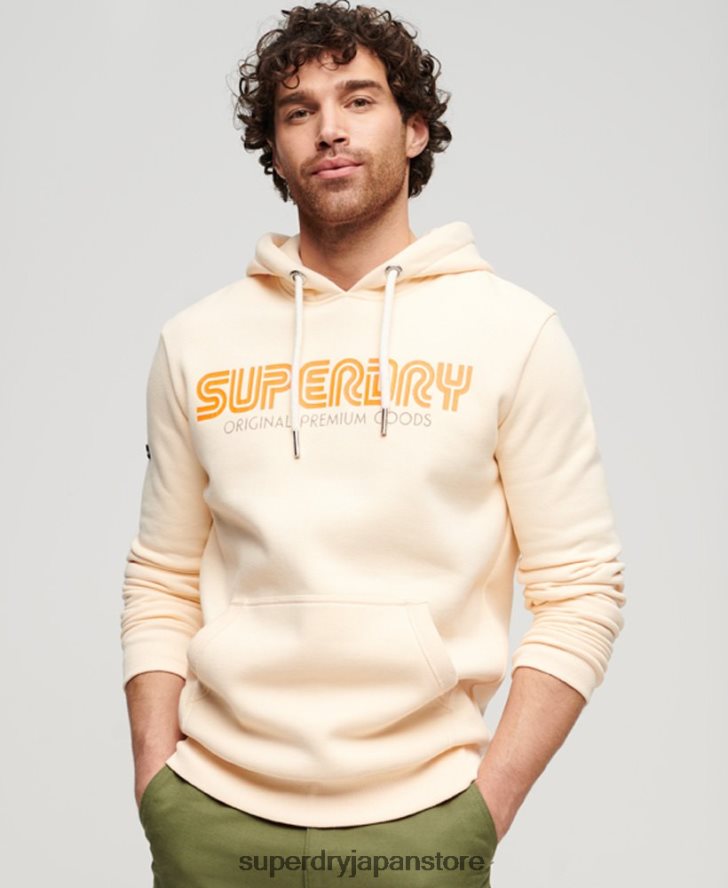 ヴィンテージレトロリピートパーカー 男性 Superdry 衣類 ヌード 2J62PZ90
