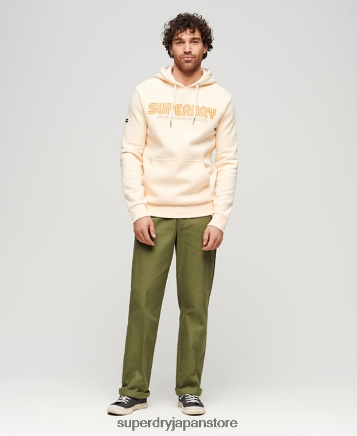 ヴィンテージレトロリピートパーカー 男性 Superdry 衣類 ヌード 2J62PZ90