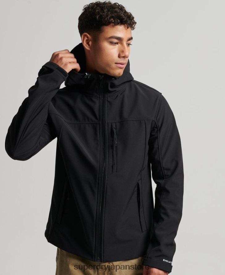 トレッカージャケット 男性 Superdry 衣類 黒 2J62PZ910
