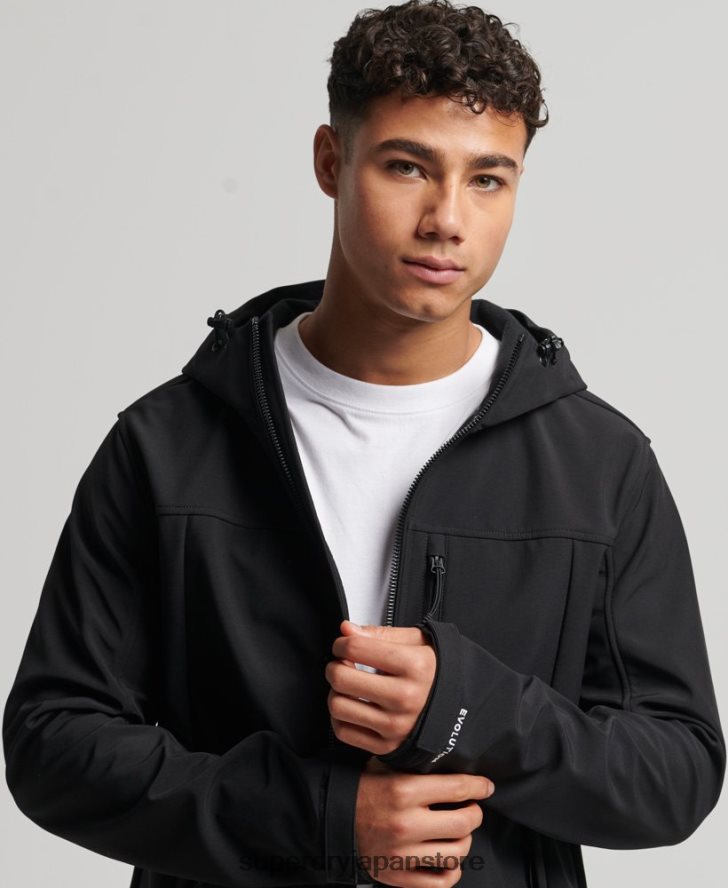 トレッカージャケット 男性 Superdry 衣類 黒 2J62PZ910