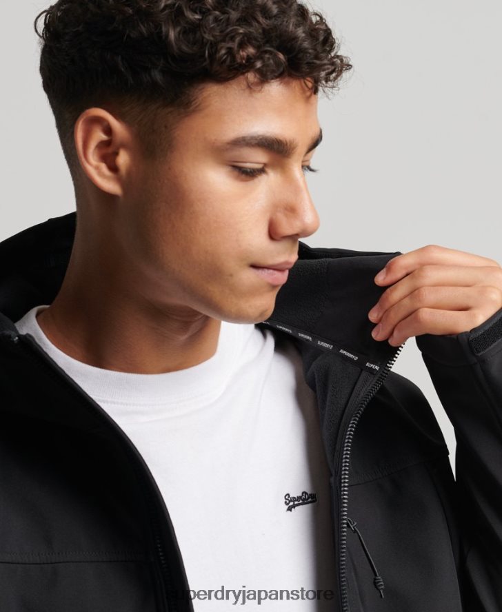 トレッカージャケット 男性 Superdry 衣類 黒 2J62PZ910