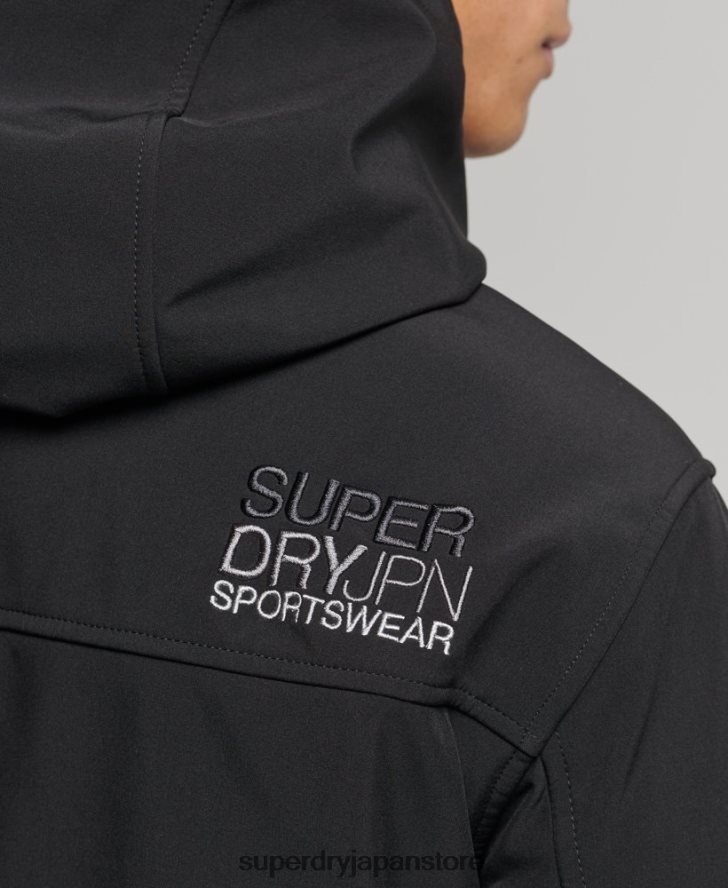 トレッカージャケット 男性 Superdry 衣類 黒 2J62PZ910