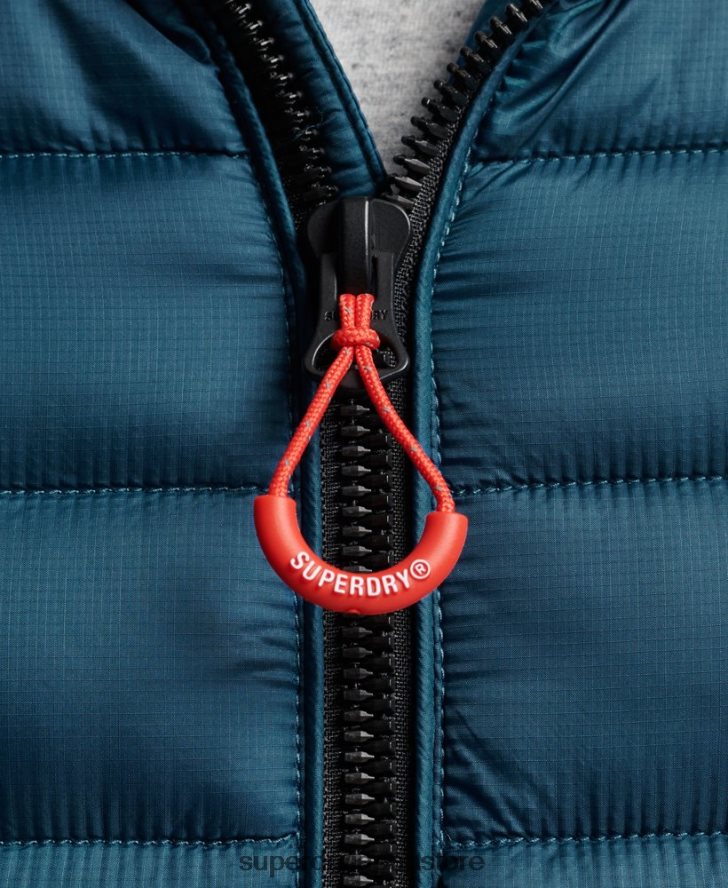 軽量パッド入りジャケット 男性 Superdry 衣類 青 2J62PZ911