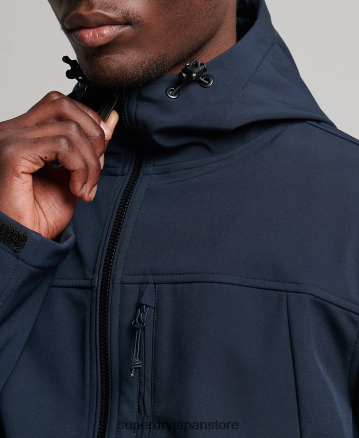 トレッカージャケット 男性 Superdry 衣類 海軍 2J62PZ916