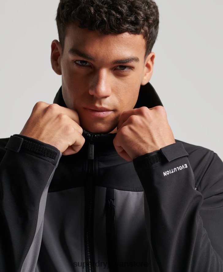 トレッカージャケット 男性 Superdry 衣類 濃い灰色 2J62PZ917