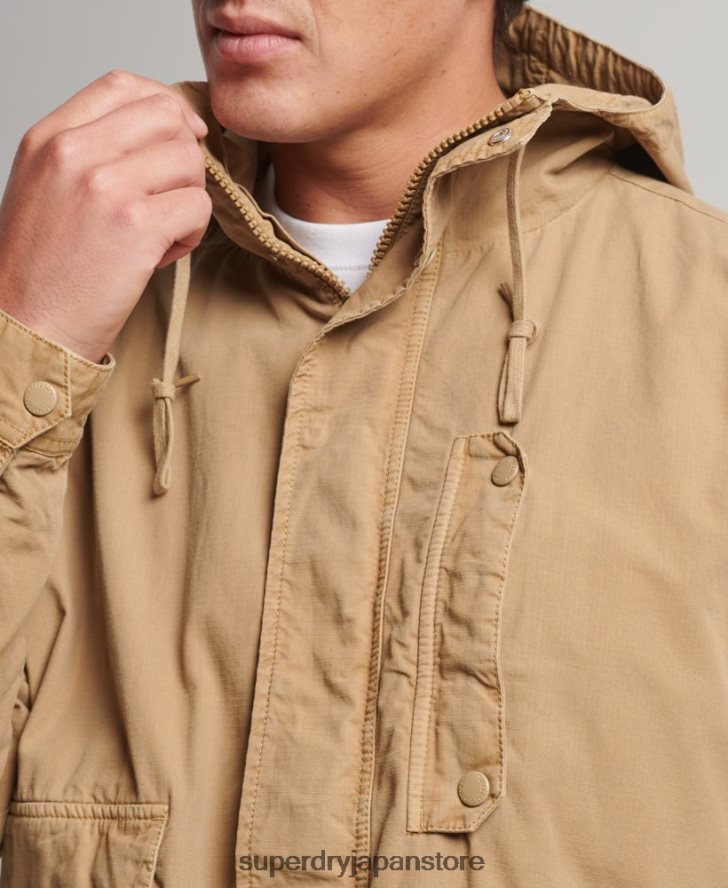 フード付きデッキジャケット 男性 Superdry 衣類 黄褐色 2J62PZ932