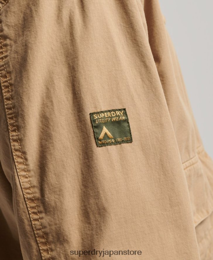 フード付きデッキジャケット 男性 Superdry 衣類 黄褐色 2J62PZ932