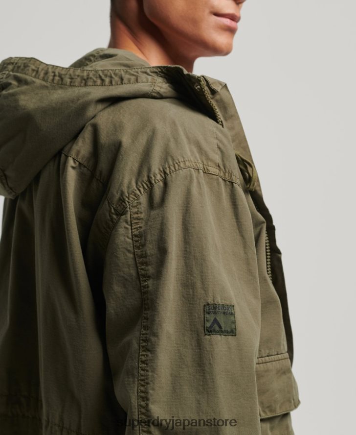 フード付きデッキジャケット 男性 Superdry 衣類 カーキ 2J62PZ938