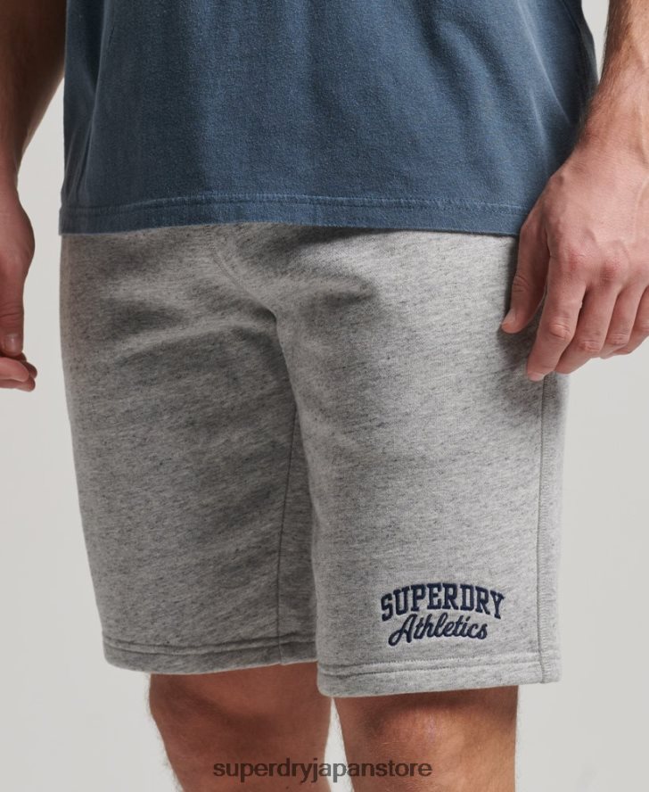 ヴィンテージジムアスレチックショーツ 男性 Superdry 衣類 グレー 2J62PZ94