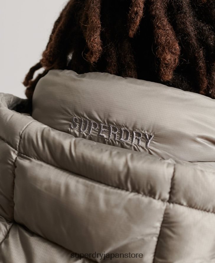 軽量パッド入りジャケット 男性 Superdry 衣類 濃い灰色 2J62PZ949