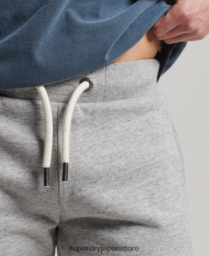 ヴィンテージジムアスレチックショーツ 男性 Superdry 衣類 グレー 2J62PZ94