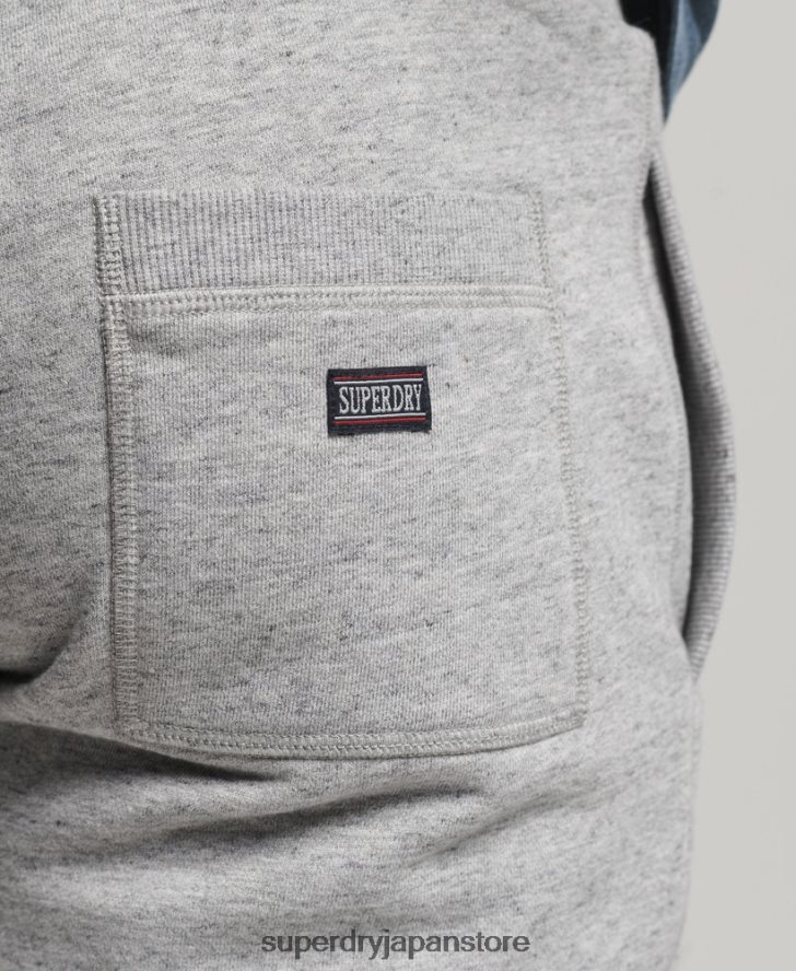 ヴィンテージジムアスレチックショーツ 男性 Superdry 衣類 グレー 2J62PZ94