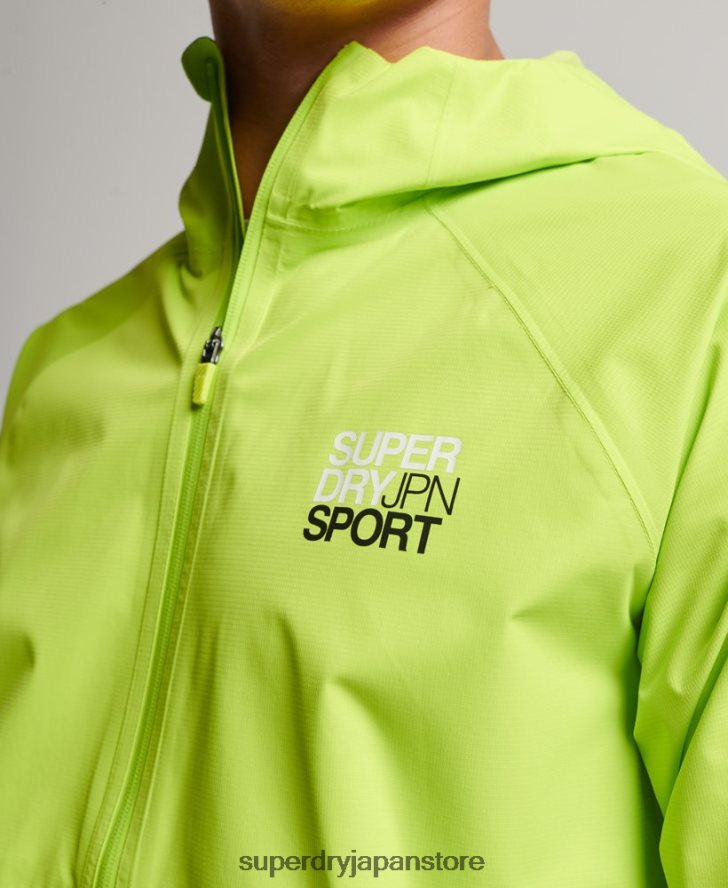 防水ジャケット 男性 Superdry 衣類 緑 2J62PZ962