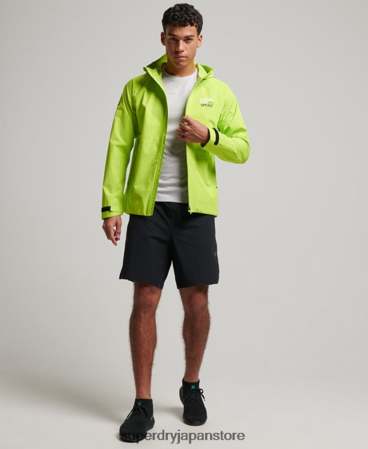 防水ジャケット 男性 Superdry 衣類 緑 2J62PZ962