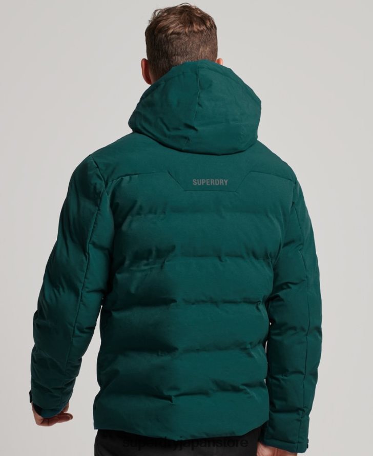 スキーレーダープロパファージャケット 男性 Superdry 衣類 ターコイズ 2J62PZ971