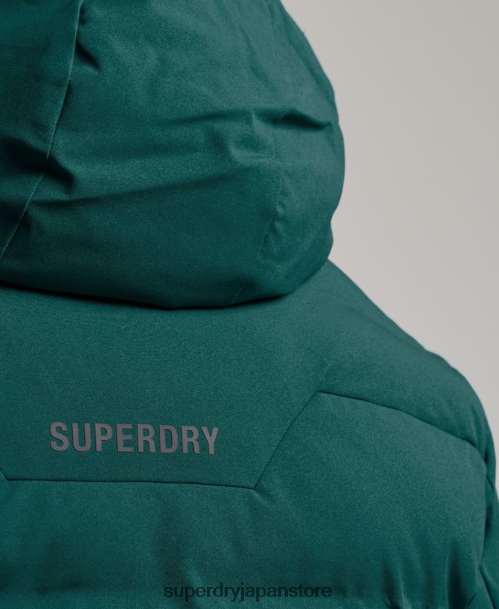 スキーレーダープロパファージャケット 男性 Superdry 衣類 ターコイズ 2J62PZ971