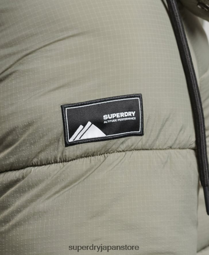 タッチラインパッド入りショートジャケット 男性 Superdry 衣類 カーキ 2J62PZ974