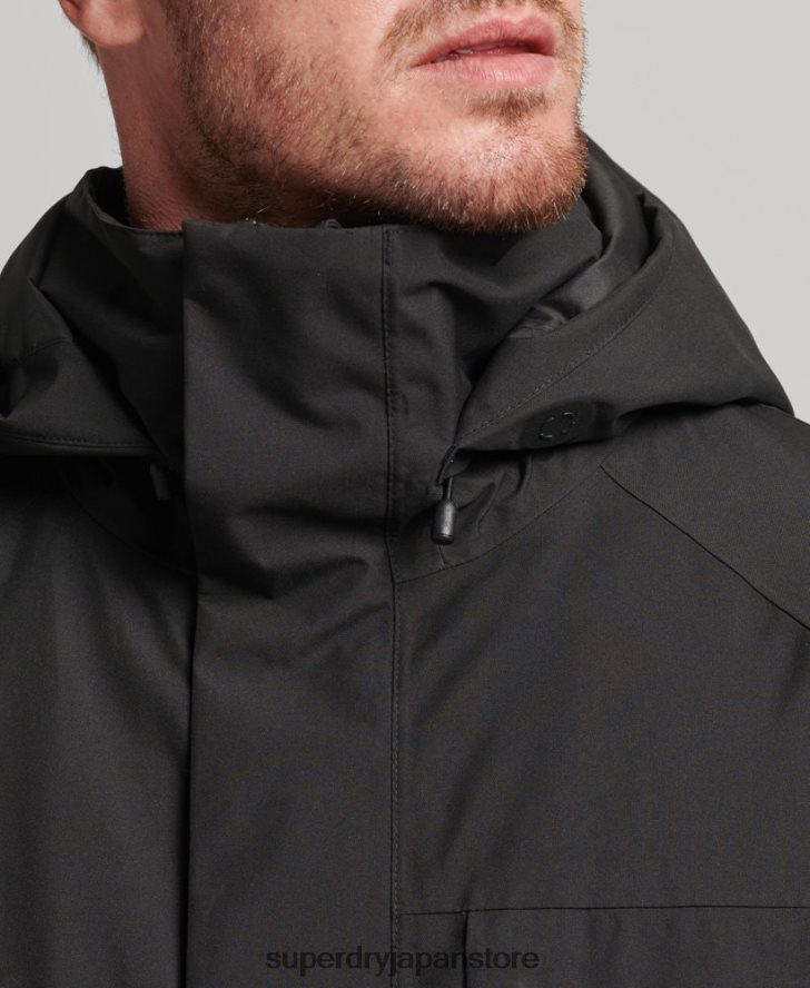 スノーウルトラジャケット 男性 Superdry 衣類 黒 2J62PZ976