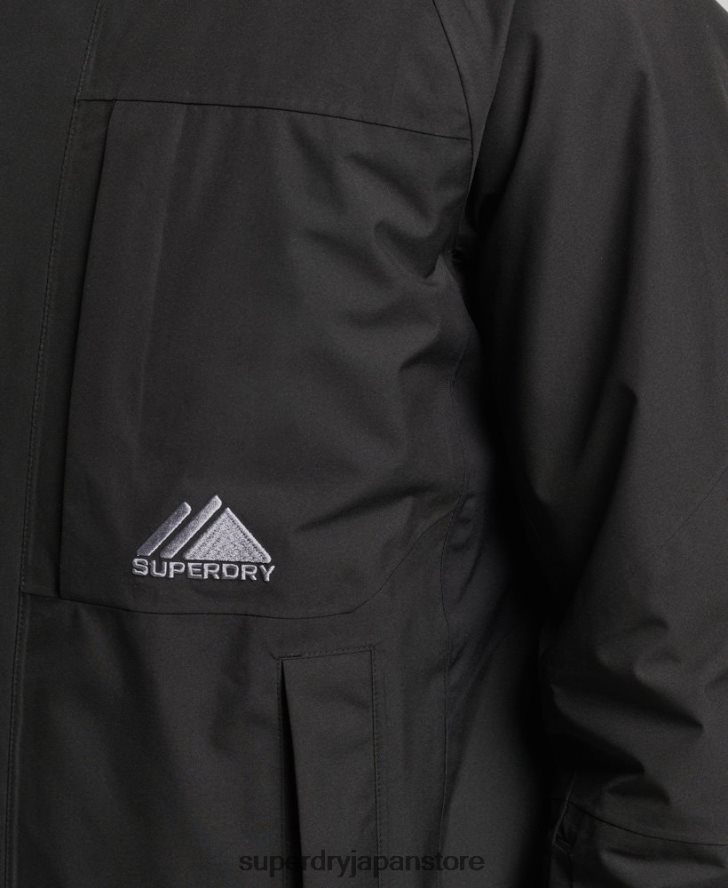 スノーウルトラジャケット 男性 Superdry 衣類 黒 2J62PZ976