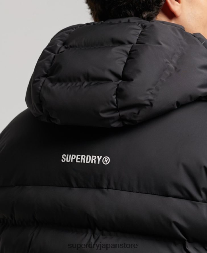 ヒートシールパッド入りジャケット 男性 Superdry 衣類 黒 2J62PZ979