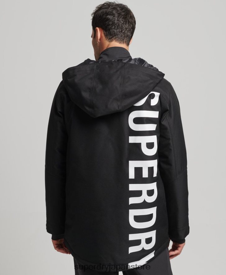 フリーライドジャケット 男性 Superdry 衣類 黒 2J62PZ981
