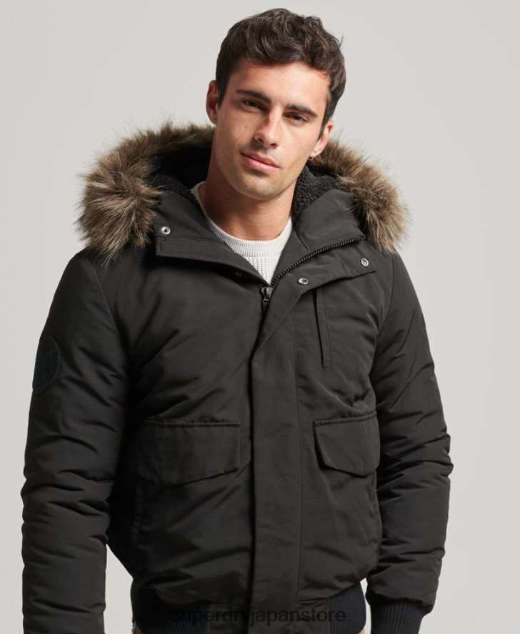 エベレスト ボンバージャケット 男性 Superdry 衣類 濃い灰色 2J62PZ983