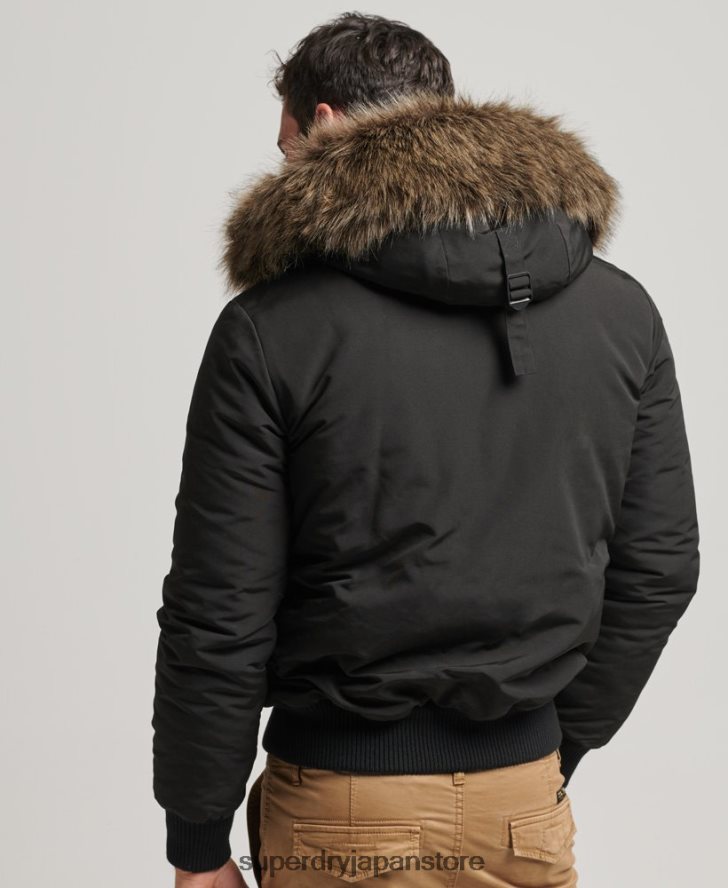 エベレスト ボンバージャケット 男性 Superdry 衣類 濃い灰色 2J62PZ983