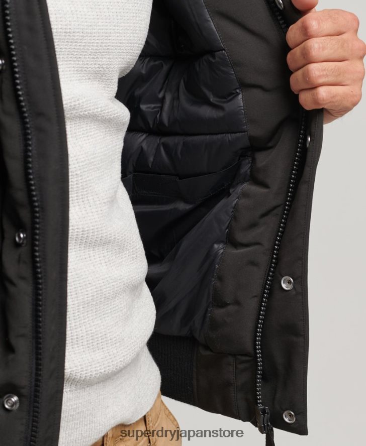エベレスト ボンバージャケット 男性 Superdry 衣類 濃い灰色 2J62PZ983