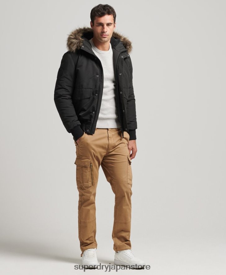 エベレスト ボンバージャケット 男性 Superdry 衣類 濃い灰色 2J62PZ983