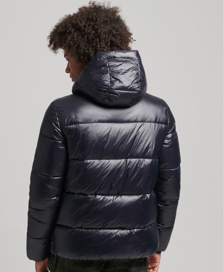 マウンテンフード付きアルパインジャケット 男性 Superdry 衣類 黒 2J62PZ986