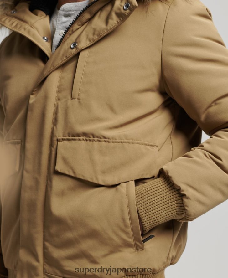 エベレスト ボンバージャケット 男性 Superdry 衣類 茶色 2J62PZ994