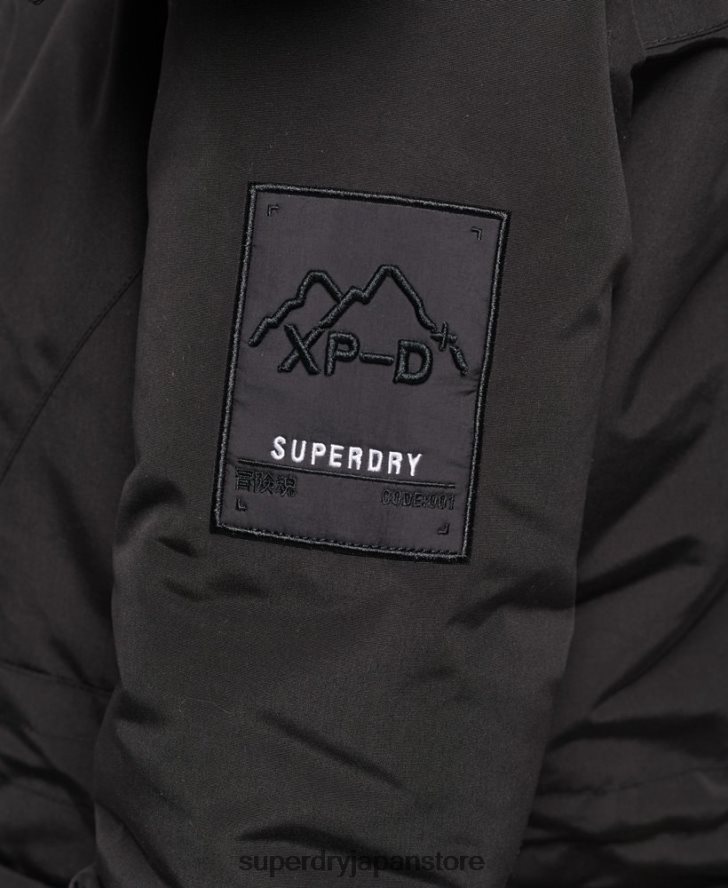 XPD エベレスト パーカー コート 女性 Superdry 衣類 黒 2J62PZ3740