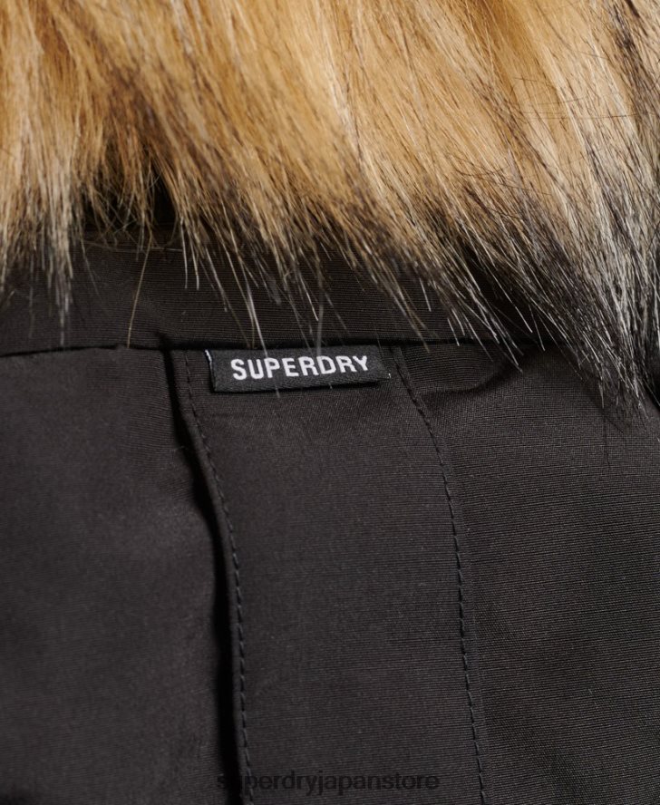 XPD エベレスト パーカー コート 女性 Superdry 衣類 黒 2J62PZ3740