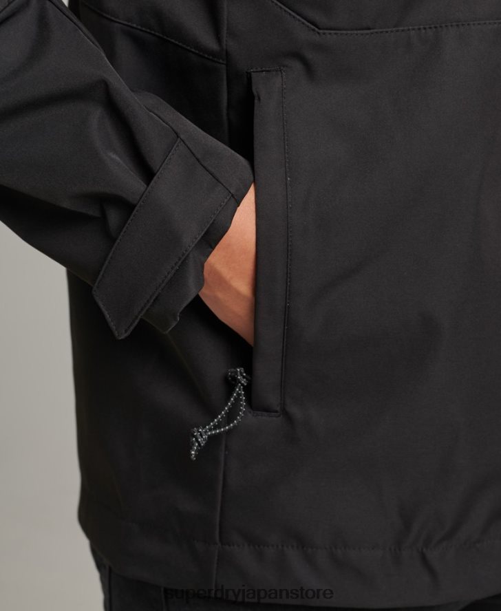 XPD 防水シェルジャケット 男性 Superdry 衣類 黒 2J62PZ4553