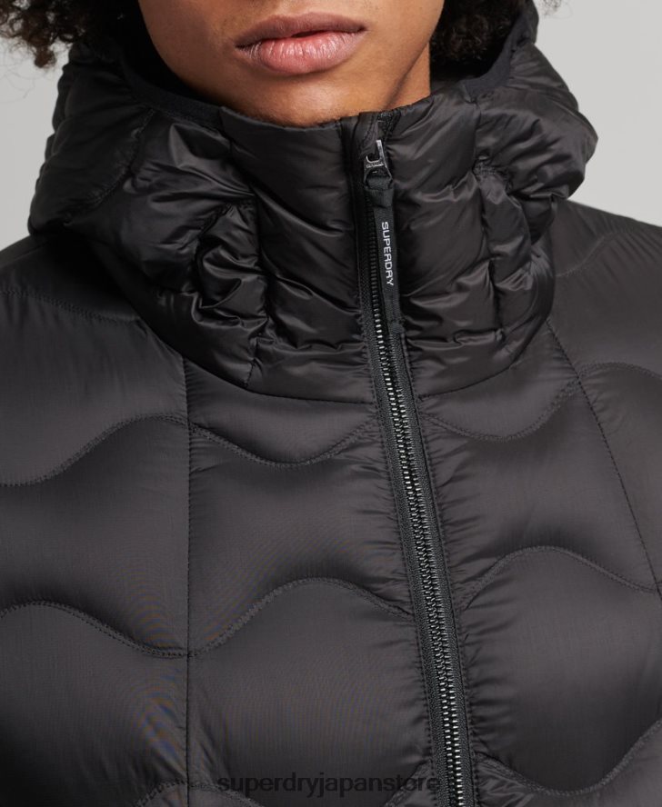 XPD ダウンキルティングジャケット 男性 Superdry 衣類 黒 2J62PZ4778