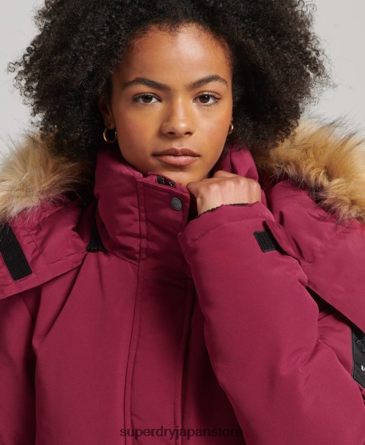 XPD エベレスト パーカー コート 女性 Superdry 衣類 ピンク 2J62PZ5445