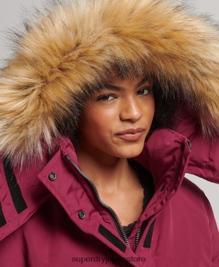 XPD エベレスト パーカー コート 女性 Superdry 衣類 ピンク 2J62PZ5445