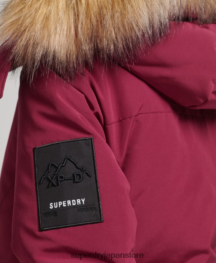 XPD エベレスト パーカー コート 女性 Superdry 衣類 ピンク 2J62PZ5445