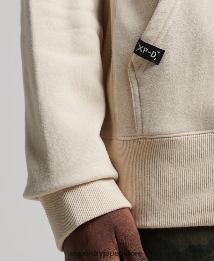 XP-D グラフィック ルーズ クルー パーカー 男性 Superdry 衣類 クリーム 2J62PZ5099