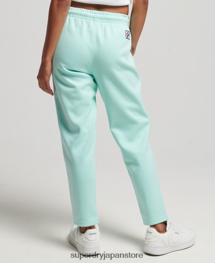 code s ロゴテープ トラックパンツ 女性 Superdry 衣類 青 2J62PZ3928